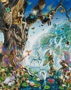 POSTER FAIRY FALLS 40.6 X 50.8 CM