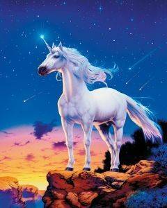 POSTER UNICORN COMET 40.6 X 50.8 CM