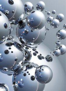 ΦΩΤΟΤΑΠΕΤΣΑΡΙΑ SILVER ORBS 183 X 254 CM ΦΩΤΟΤΑΠΕΤΣΑΡΙΑ SILVER ORBS 183 X 254 CM
