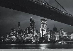 POSTER NEW YORK BRIDGE 61 X 91.5 CM POSTER NEW YORK BRIDGE 61 X 91.5 CM