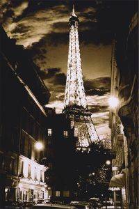 POSTER EIFFEL TOWER 61 X 91.5 CM