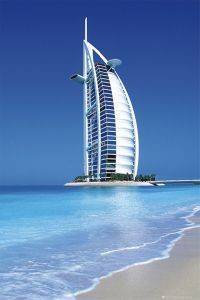 POSTER BURJ AL ARAB HOTEL 61 X 91.5 CM