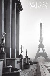POSTER PARIS EIFFEL TOWER 61 X 91.5 CM POSTER PARIS EIFFEL TOWER 61 X 91.5 CM