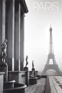 POSTER PARIS EIFFEL TOWER 61 X 91.5 CM