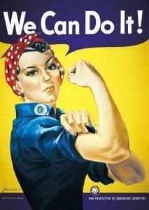 POSTER WE CAN DO IT 61 X 91.5 CM