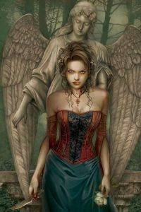 POSTER CRIS ORTEGA BLOOD ANGEL 61 X 91.5 CM POSTER CRIS ORTEGA BLOOD ANGEL 61 X 91.5 CM