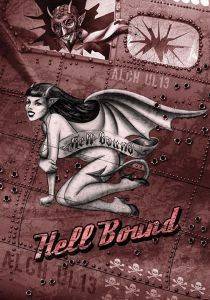 POSTER DEVILISH HELLBOUND 61 X 91.5 CM