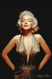 POSTER MARILYN GOLD 61 X 91.5 CM POSTER MARILYN GOLD 61 X 91.5 CM