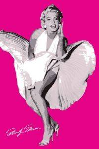 POSTER MONROE 7YI PINK 61 X 91.5 CM