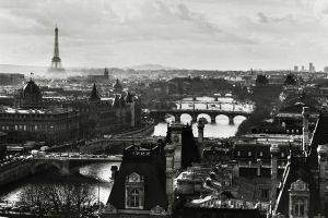 POSTER PARIS VIEW 61 X 91.5 CM