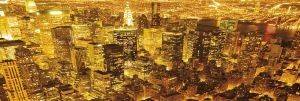 DOOR POSTER NEW YORK GOLDEN 53 X 158 CM DOOR POSTER NEW YORK GOLDEN 53 X 158 CM