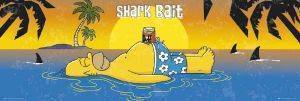 DOOR POSTER SIMPSONS SHARK BAIT 53 X 158 CM