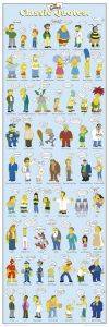 DOOR POSTER SIMPSONS QUOTES 53 X 158 CM