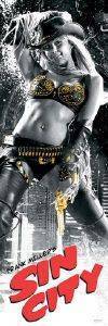 DOOR POSTER SIN CITY COWGIRL 53 X 158 CM DOOR POSTER SIN CITY COWGIRL 53 X 158 CM