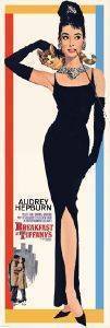 DOOR POSTER AUDREY HEPBURN 53 X 158 CM