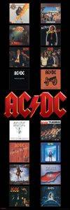 DOOR POSTER ACDC ALBUMS 53 X 158 CM DOOR POSTER ACDC ALBUMS 53 X 158 CM
