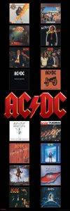 DOOR POSTER ACDC ALBUMS 53 X 158 CM