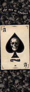 DOOR POSTER ACE OF SPADES 53 X 158 CM