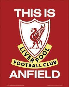POSTER THIS IS ANFIELD 40.6 X 50.8 CM POSTER THIS IS ANFIELD 40.6 X 50.8 CM