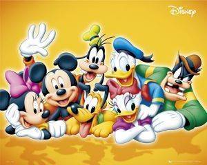 POSTER DISNEY CHARACTERS 40.6 X 50.8 CM