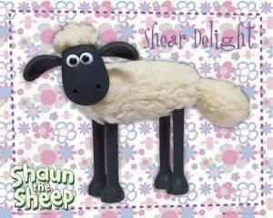 POSTER SHAUN THE SHEEP SHEAR 40.6 X 50.8 CM