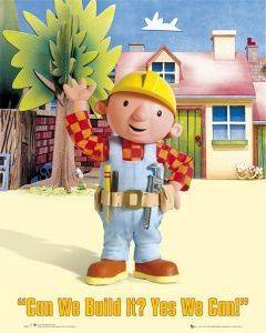 POSTER BOB BUILDER STAND 40.6 X 50.8 CM