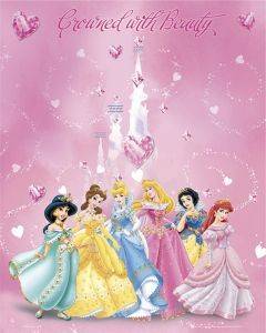 POSTER PRINCESS CROWNED 40.6 X 50.8 CM