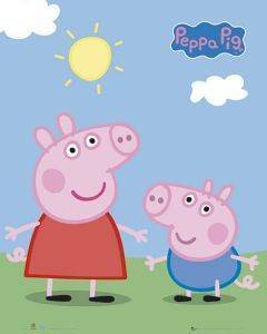 POSTER PEPPA PIG PEPPA AND GEORGE 40.6 X 50.8 CM POSTER PEPPA PIG PEPPA AND GEORGE 40.6 X 50.8 CM