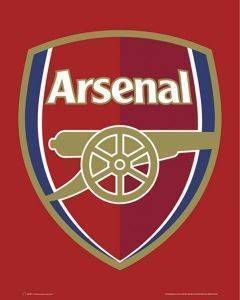 POSTER ARSENAL CLUB BADGE 40.6 X 50.8 CM POSTER ARSENAL CLUB BADGE 40.6 X 50.8 CM