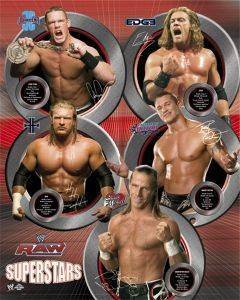 POSTER WWE RAW 40.6 X 50.8 CM POSTER WWE RAW 40.6 X 50.8 CM