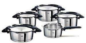ΣΕΤ ΜΑΓΕΙΡΙΚΩΝ ΣΚΕΥΩΝ FISSLER INTENSA BLACK ΑΝΟΞΕΙΔΩΤΟ 5ΤΜΧ ΣΕΤ ΜΑΓΕΙΡΙΚΩΝ ΣΚΕΥΩΝ FISSLER INTENSA BLACK ΑΝΟΞΕΙΔΩΤΟ 5ΤΜΧ