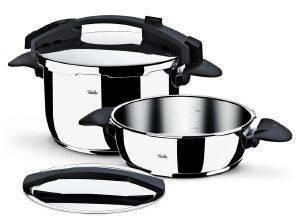 ΣΕΤ QUATTRO FISSLER INTENSA BLACK 8L ΣΕΤ QUATTRO FISSLER INTENSA BLACK 8L