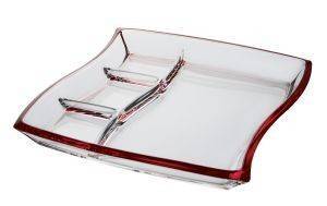 DOOS CHERRY RED ΟΡΝΤΕΒΙΕΡΑ 4 ΘΕΣΕΩΝ ΤΕΤΡΑΓΩΝΟ 33 CM DOOS CHERRY RED ΟΡΝΤΕΒΙΕΡΑ 4 ΘΕΣΕΩΝ ΤΕΤΡΑΓΩΝΟ 33 CM