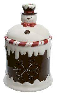 CELYNA SNOWMAN CHOCOL.COOKIE JAR 26 EK