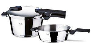 SET  QUATTRO FISSLER VITAQUICK PREMIUM   1 8LT+ 4LT