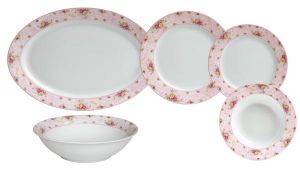 EVANS & TAYLOR ΣΕΤ 20 ΤΕΜ ΠΙΑΤΑ ΠΟΡΣΕΛΑΝΗΣ PINK DREAM EVANS & TAYLOR ΣΕΤ 20 ΤΕΜ ΠΙΑΤΑ ΠΟΡΣΕΛΑΝΗΣ PINK DREAM