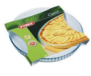 ΦΟΡΜΑ ΤΑΡΤΑΣ PYREX ΠΥΡΑΝΤΟΧΟ ΓΥΑΛΙ ΣΤΡΟΓΓΥΛΗ 30CM ΦΟΡΜΑ ΤΑΡΤΑΣ PYREX ΠΥΡΑΝΤΟΧΟ ΓΥΑΛΙ ΣΤΡΟΓΓΥΛΗ 30CM
