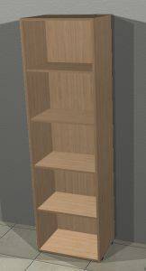ΒΙΒΛΙΟΘΗΚΗ ΜΕΣΑΙΑ 180CM X 50CM X 35CM ΒΙΒΛΙΟΘΗΚΗ ΜΕΣΑΙΑ 180CM X 50CM X 35CM