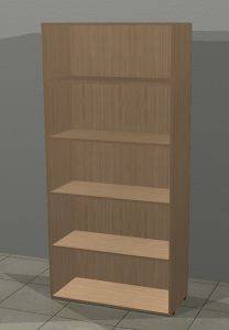 ΒΙΒΛΙΟΘΗΚΗ ΨΗΛΗ ΦΑΡΔΙΑ 180CM X 80CM X 35CM ΒΙΒΛΙΟΘΗΚΗ ΨΗΛΗ ΦΑΡΔΙΑ 180CM X 80CM X 35CM