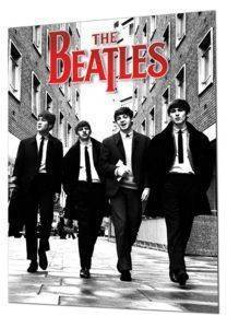 3D POSTER THE BEATLES  LONDON 47 X 67 CM