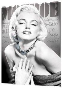 3D POSTER MARILYN MONROE GLAMOUR 47 X 67 CM