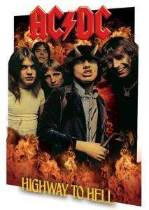 3D POSTER AC DC HIGHWAY TO HELL 46.8 X 67.1 CM 3D POSTER AC DC HIGHWAY TO HELL 46.8 X 67.1 CM