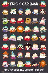 POSTER SOUTH PARK CARTMAN 61 X 91.5 CM POSTER SOUTH PARK CARTMAN 61 X 91.5 CM