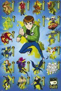 GB EYE POSTER BEN 10 ALIEN FORCEE 61 X 91.5 CM