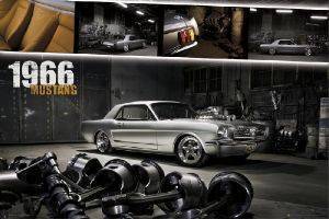 POSTER FORD MUSTANG 1966    61 X 91.5 CM
