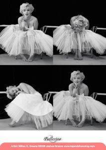 POSTER MARILYN MONROE BALLERINA  61 X 91.5 CM
