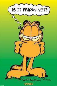 POSTER GARFIELD 61 X 91.5 CM POSTER GARFIELD 61 X 91.5 CM