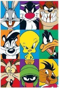 POSTER LOONEY TUNES  61 X 91.5 CM