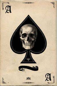 POSTER  ACE OF SPADES  61 X 91.5 CM