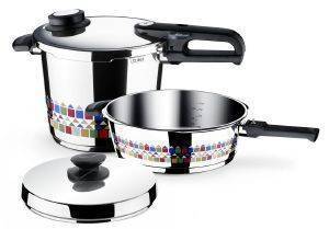 ΣΕΤ QUATTRO FISSLER POLYΧΥΤΡΑ MEDITERANO 8L ΣΕΤ QUATTRO FISSLER POLYΧΥΤΡΑ MEDITERANO 8L
